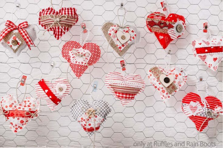 Image for No-Sew Valentines Heart Ornaments 